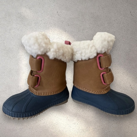 GAP Toddler Sherpa-Lined Duck Boots (SH99) - Picture 7 of 10